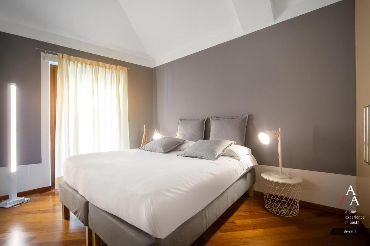 Alp Apartments Ski & Bike - Stevenin11 奥斯塔 外观 照片