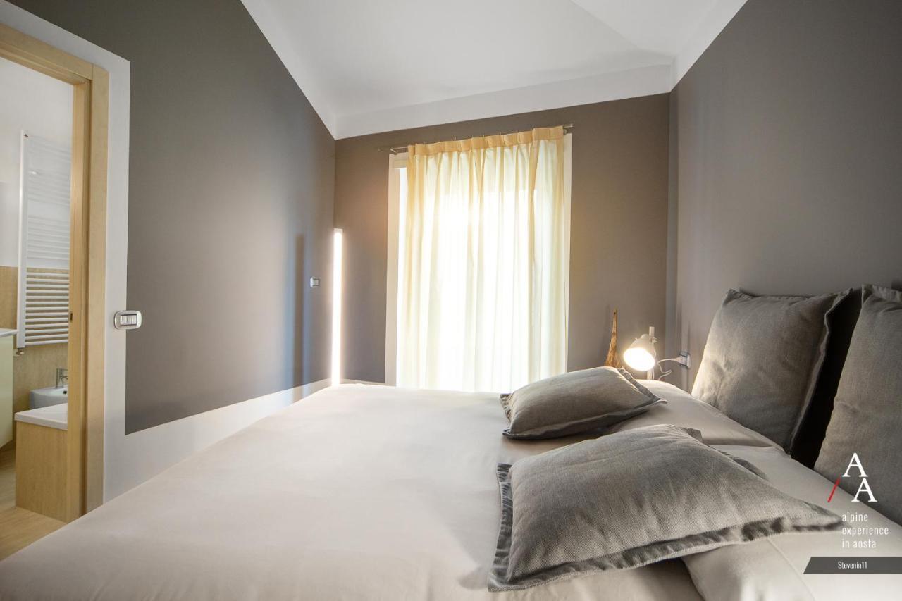 Alp Apartments Ski & Bike - Stevenin11 奥斯塔 外观 照片